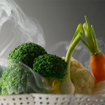 Porque cozinhar a vapor?