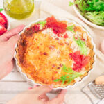 Quiche sem Farinha! Quiche com Massa de Arroz!