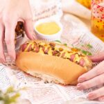 Hotdog Gourmet com Purê Aligot com Queijo e Cebola Crisp!