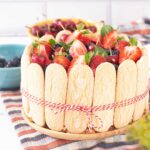 Torta Charlotte de Frutas Vermelhas