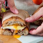 Sanduíche Americano de Ovo com Bacon da Arlequina