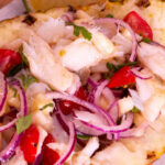 Salada de Bacalhau no Abacaxi