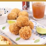 Bolinho de Risoto super Fácil! Arancini Bolinho de Arroz Recheado!